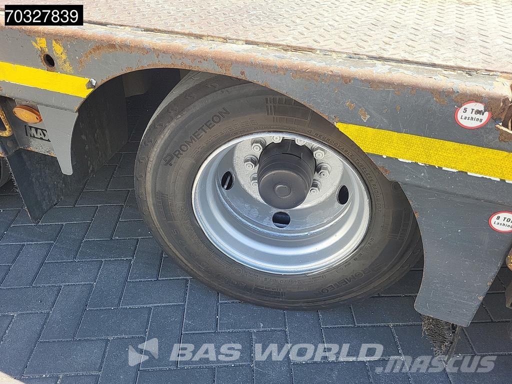 Faymonville MAX 100 Steering Axle Ramps نصف مقطورة مسطحة منخفضة