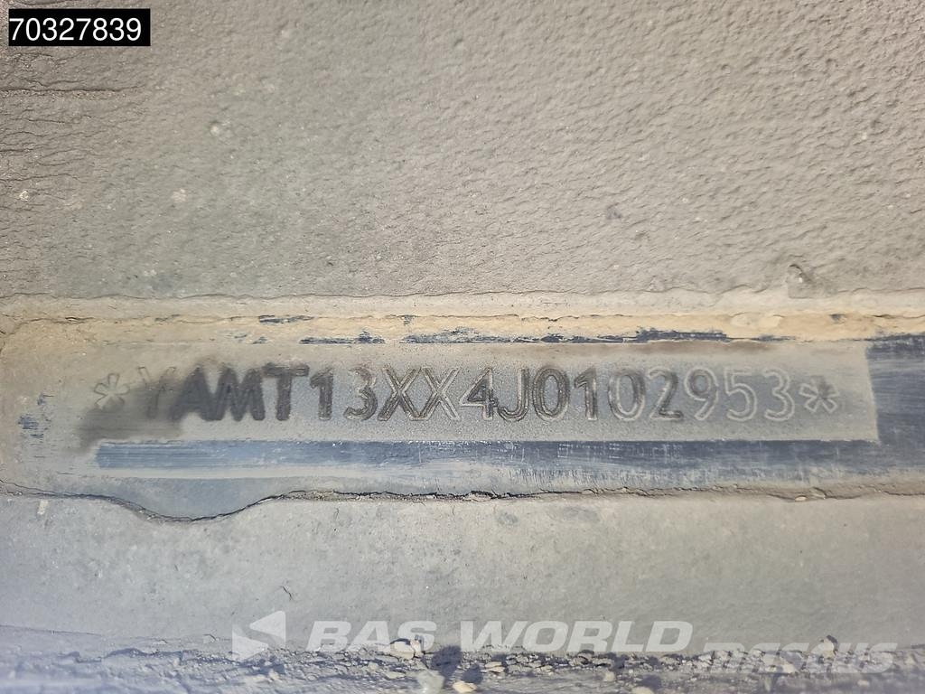 Faymonville MAX 100 Steering Axle Ramps نصف مقطورة مسطحة منخفضة