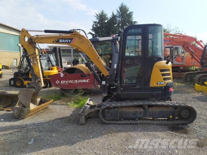 Sany SY 50 U Міні-екскаватори < 7т