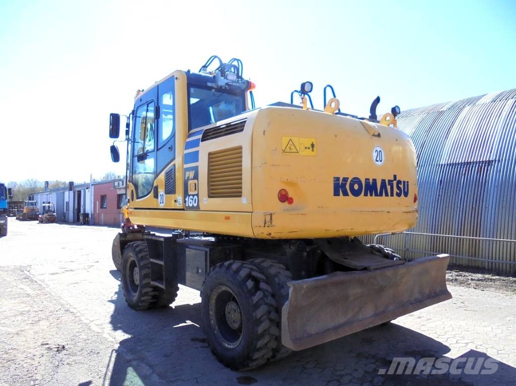 Komatsu PW 160-10 Bageri točkaši