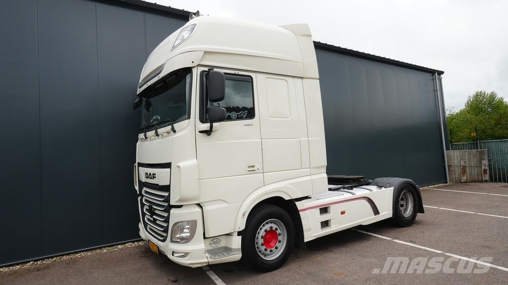 DAF XF 480 SSC tractor unit 593.200KM 曳引機組件