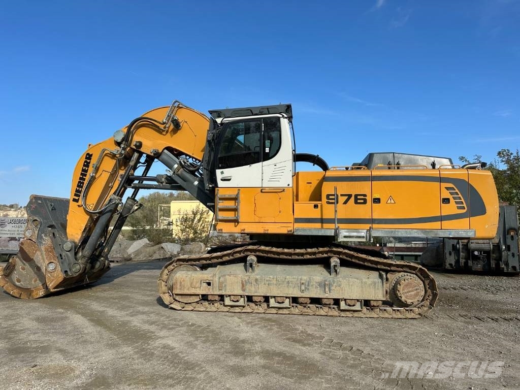 Liebherr R 976 HD Paletli ekskavatörler