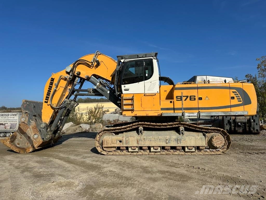 Liebherr R 976 HD Paletli ekskavatörler