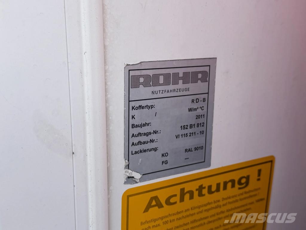 Mercedes-Benz Axor 1824 Carrier Xarios 600 / Laadklep Euro 5 Skåpbilar Kyl/Frys/Värme