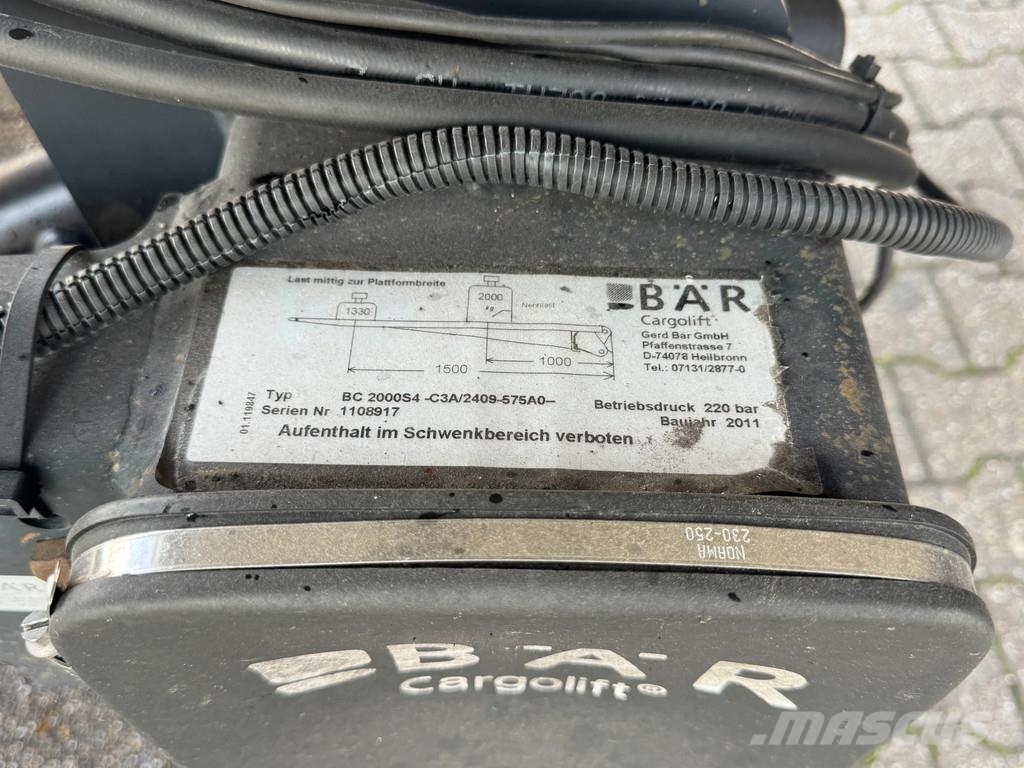 Mercedes-Benz Axor 1824 Carrier Xarios 600 / Laadklep Euro 5 Skåpbilar Kyl/Frys/Värme