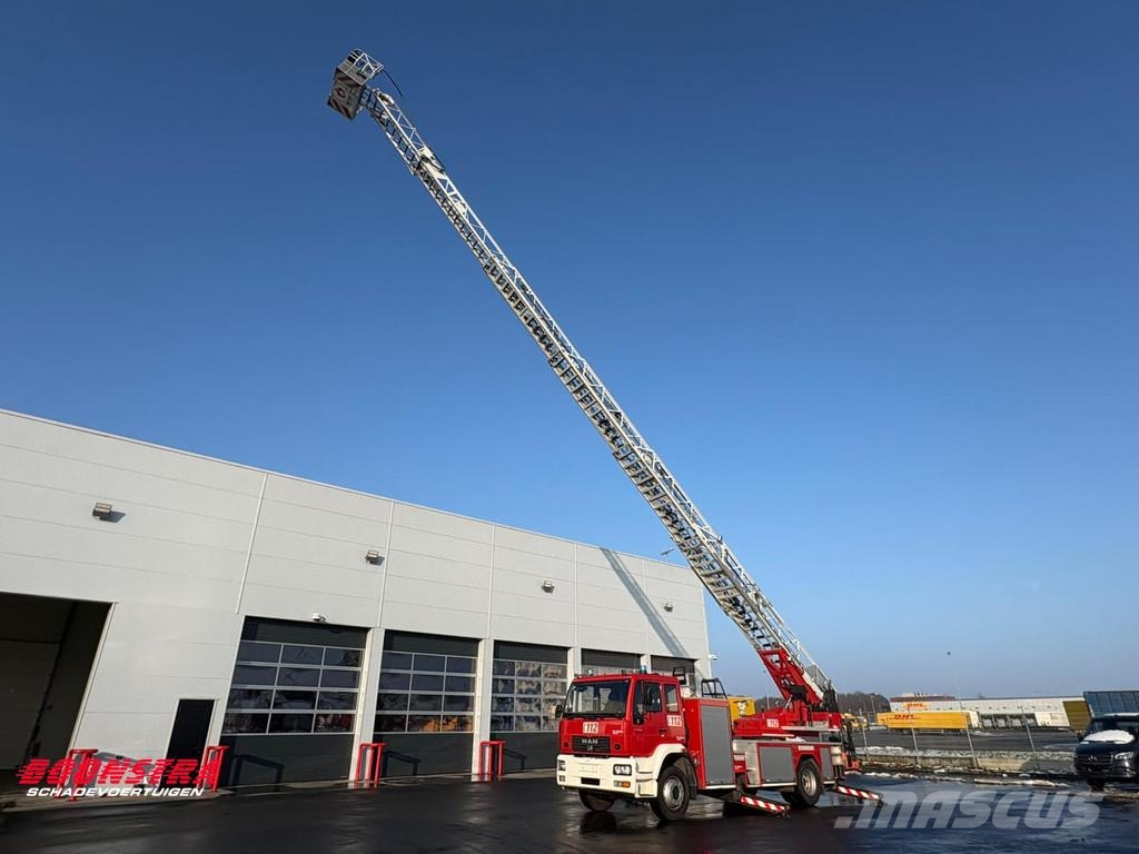 MAN LE 280 Magirus Hubarbeitsbühne Feuerwehr 25m Rettu Tuletõrjeautod