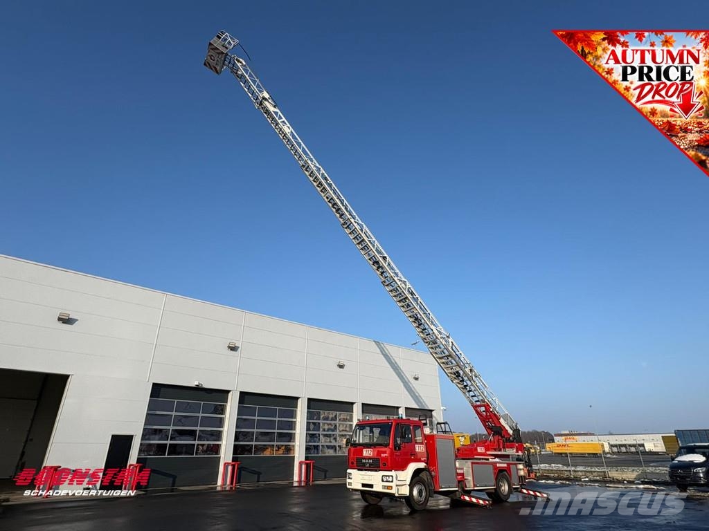 MAN LE 280 Magirus Hubarbeitsbühne Feuerwehr 25m Rettu Fire trucks