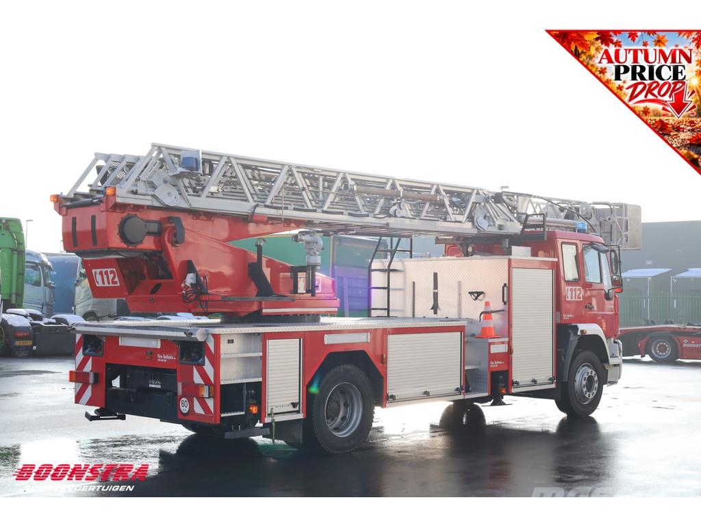 MAN LE 280 Magirus Hubarbeitsbühne Feuerwehr 25m Rettu Fire trucks