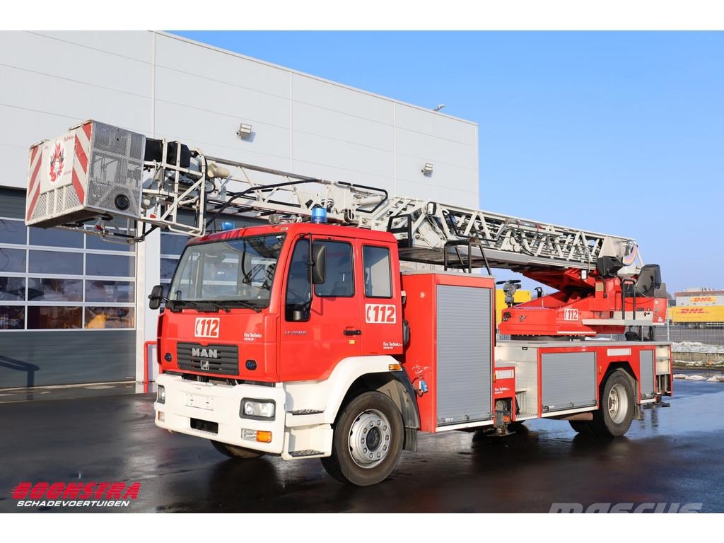 MAN LE 280 Magirus Hubarbeitsbühne Feuerwehr 25m Rettu Tuletõrjeautod