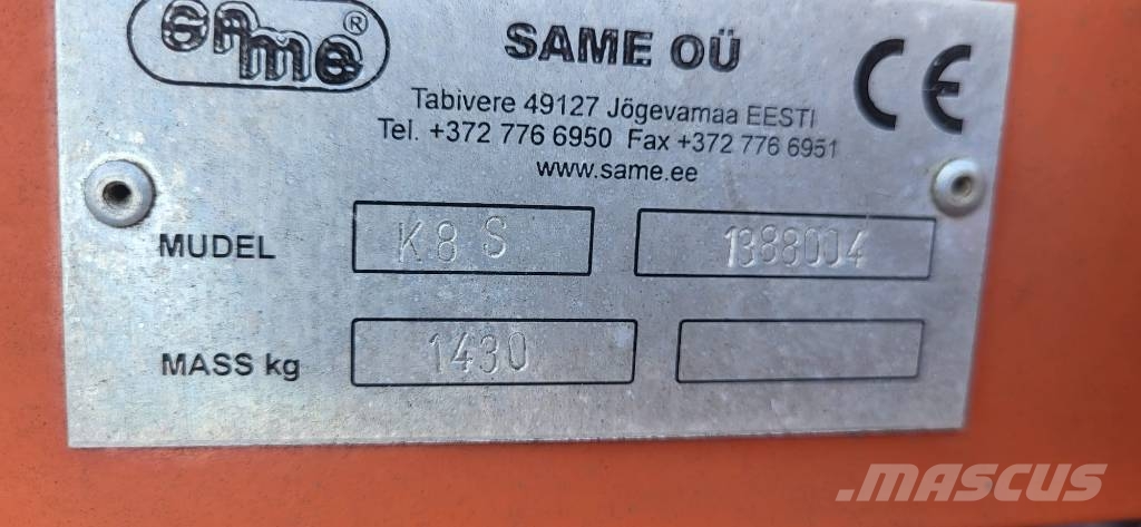 Same K-8,0 Cultivadoras