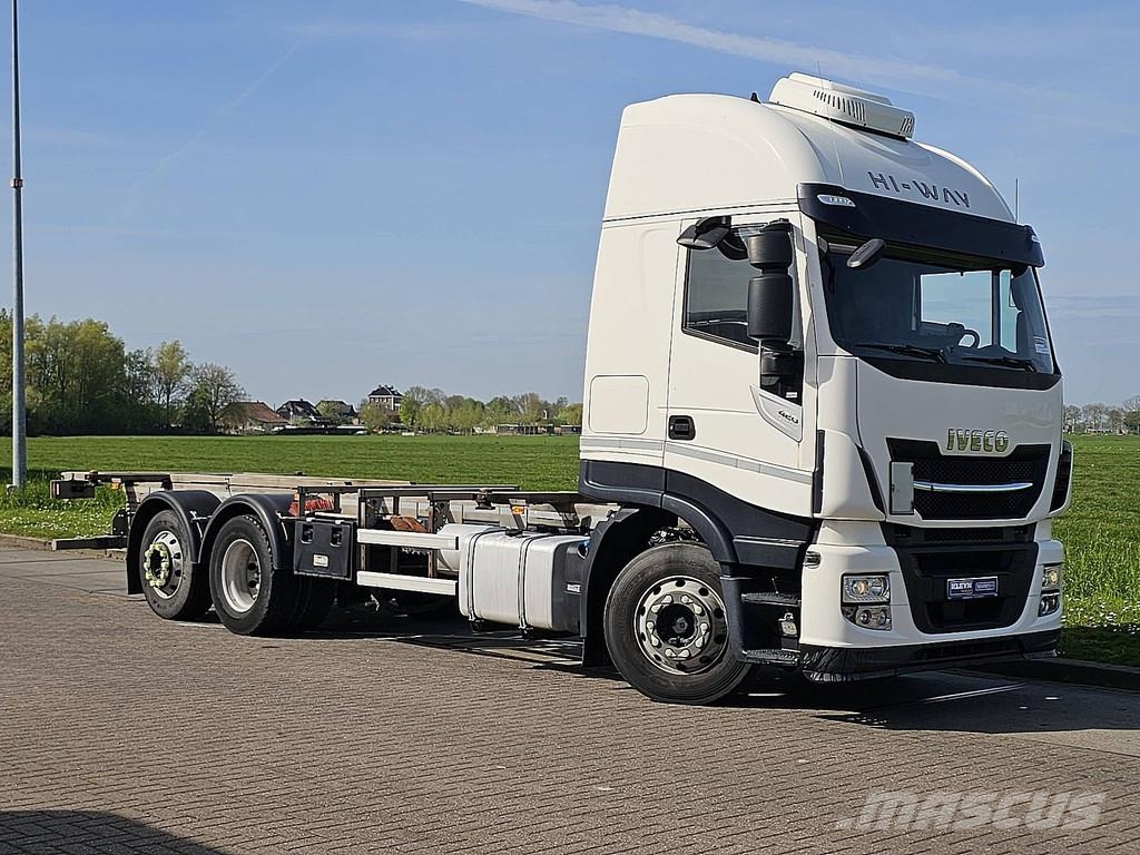 Iveco AS260S42 STRALIS 6X2 INTARDER ALCOA'S Camiones con gancho