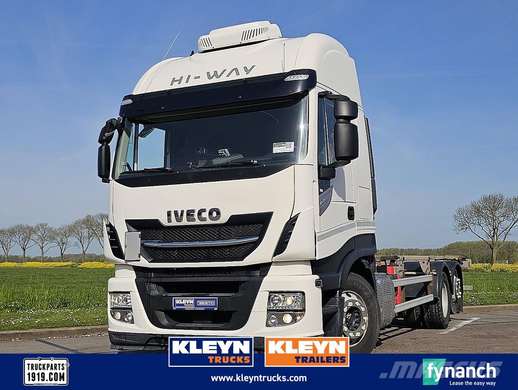 Iveco AS260S42 STRALIS 6X2 INTARDER ALCOA'S Camiones con gancho