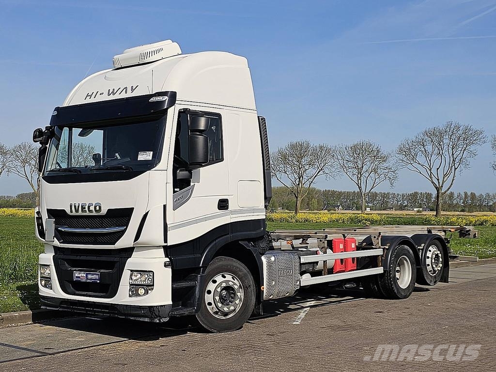 Iveco AS260S42 STRALIS 6X2 INTARDER ALCOA'S Camiones con gancho