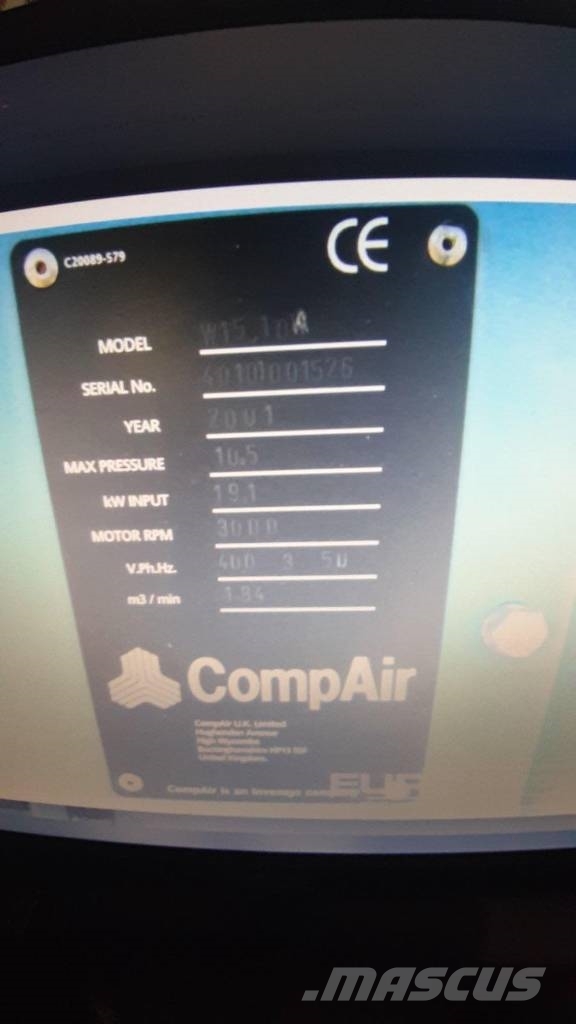 Compair W 15 Συμπιεστές