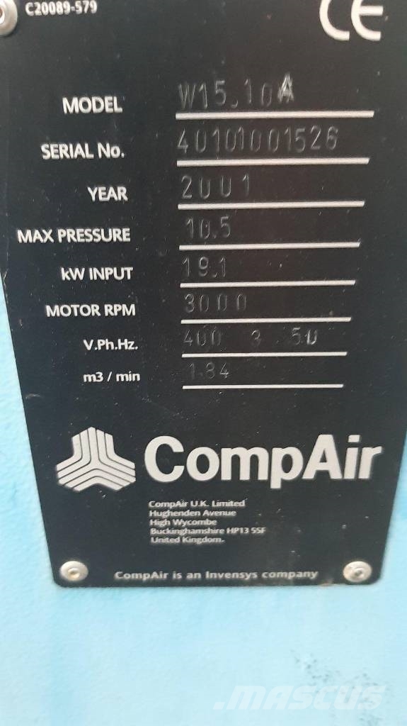 Compair W 15 Συμπιεστές