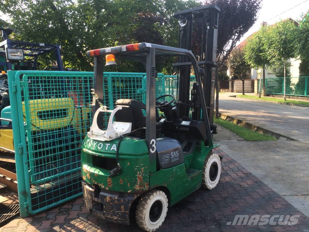 Toyota 7 FG 15 V-2886 OB Gázüzemű targoncák