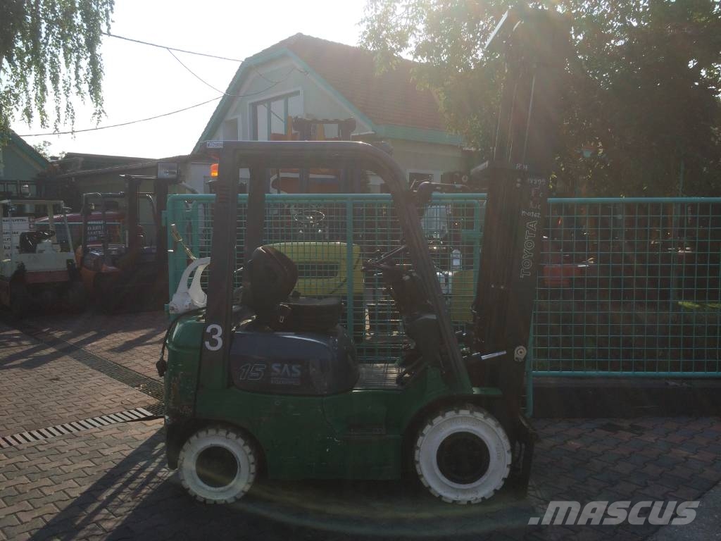 Toyota 7 FG 15 V-2886 OB Gázüzemű targoncák
