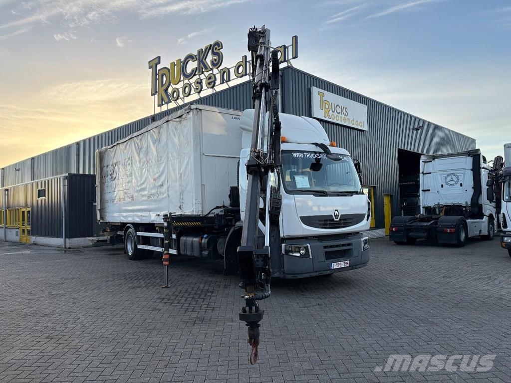 Renault Premium 310 DXI + HIAB 122 B---3X EXT. + REMOTE + Visurgājēji celtņi
