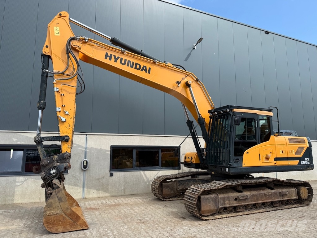 Hyundai HX 260 NL - HX 260 L - HX 220 L - HX 300 L Bagri goseničarji