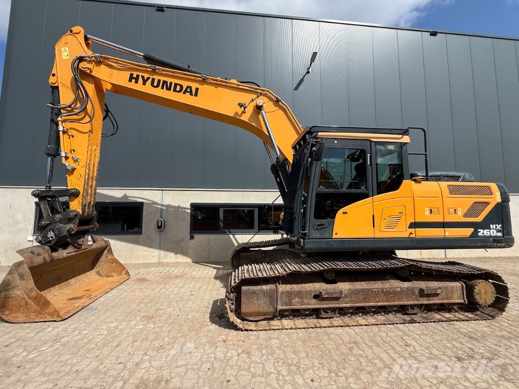 Hyundai HX 260 NL - HX 260 L - HX 220 L - HX 300 L Bagri goseničarji