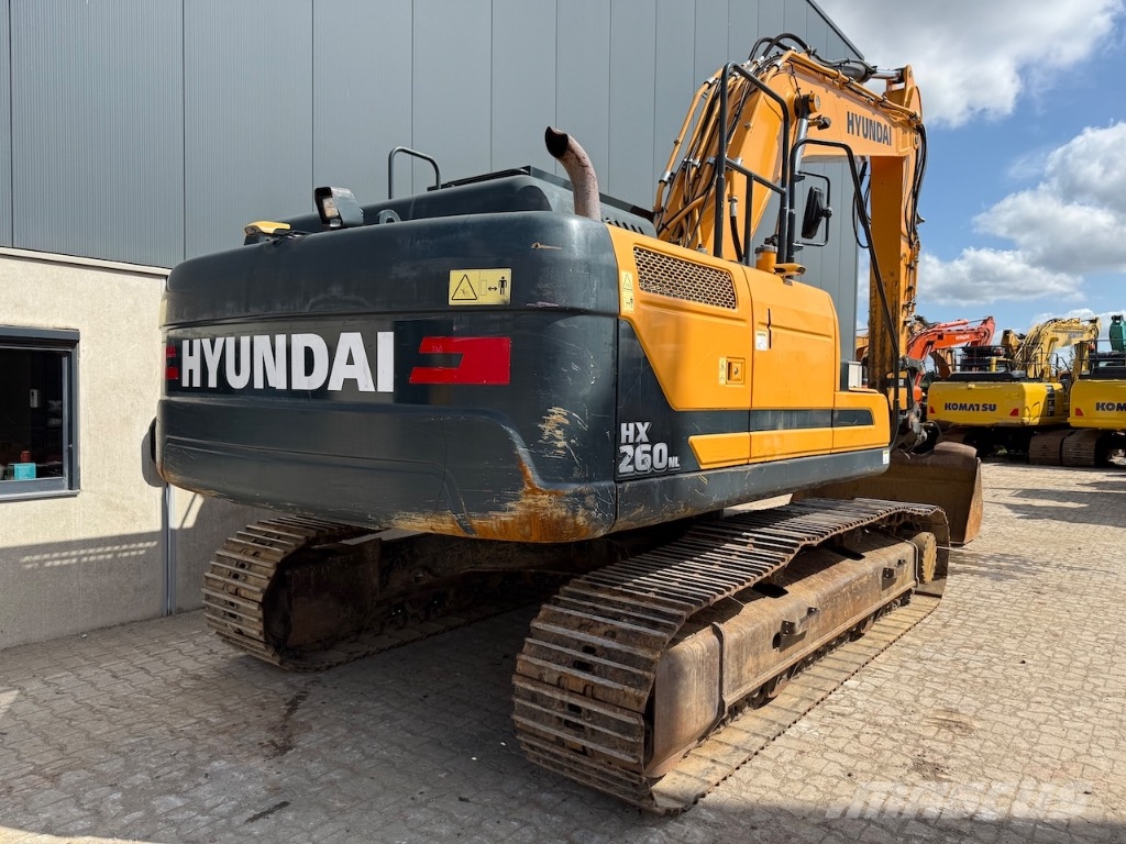 Hyundai HX 260 NL - HX 260 L - HX 220 L - HX 300 L Bagri goseničarji