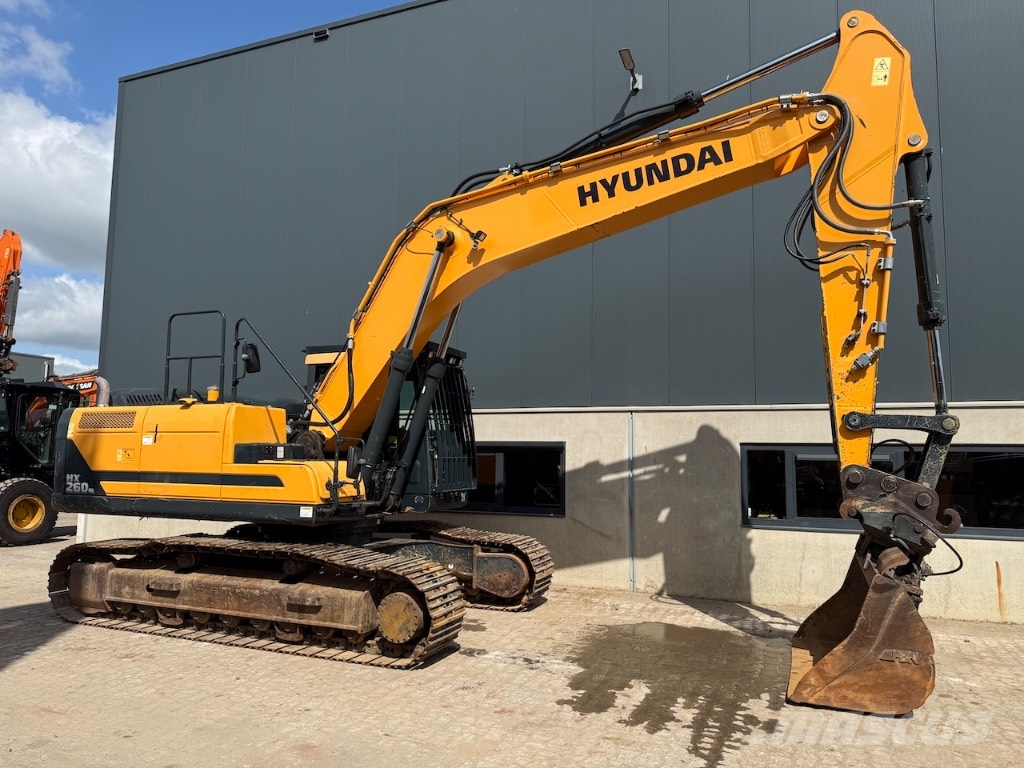 Hyundai HX 260 NL - HX 260 L - HX 220 L - HX 300 L Bagri goseničarji