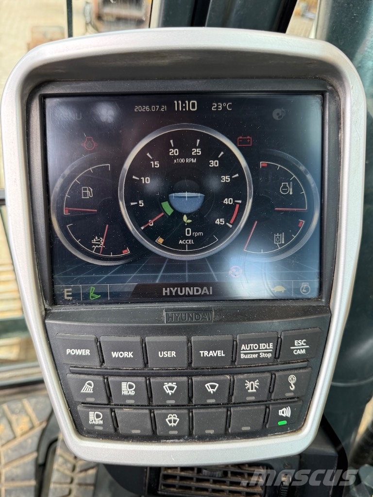 Hyundai HX 260 NL - HX 260 L - HX 220 L - HX 300 L Bagri goseničarji