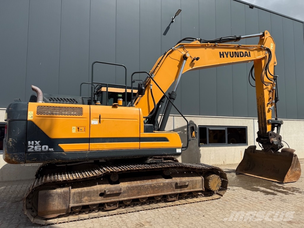 Hyundai HX 260 NL - HX 260 L - HX 220 L - HX 300 L Bagri goseničarji
