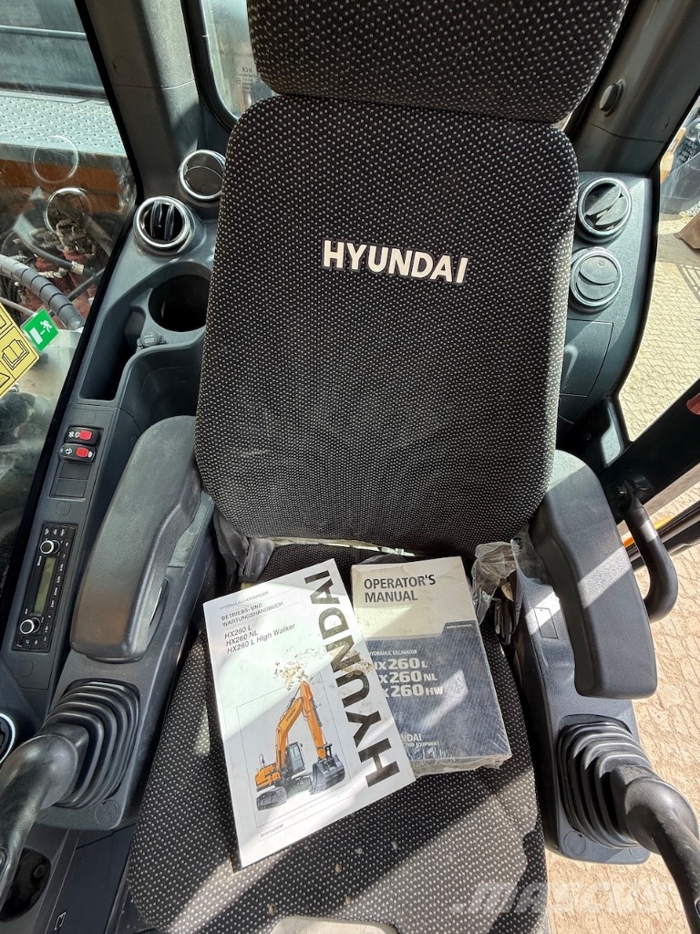 Hyundai HX 260 NL - HX 260 L - HX 220 L - HX 300 L Bagri goseničarji