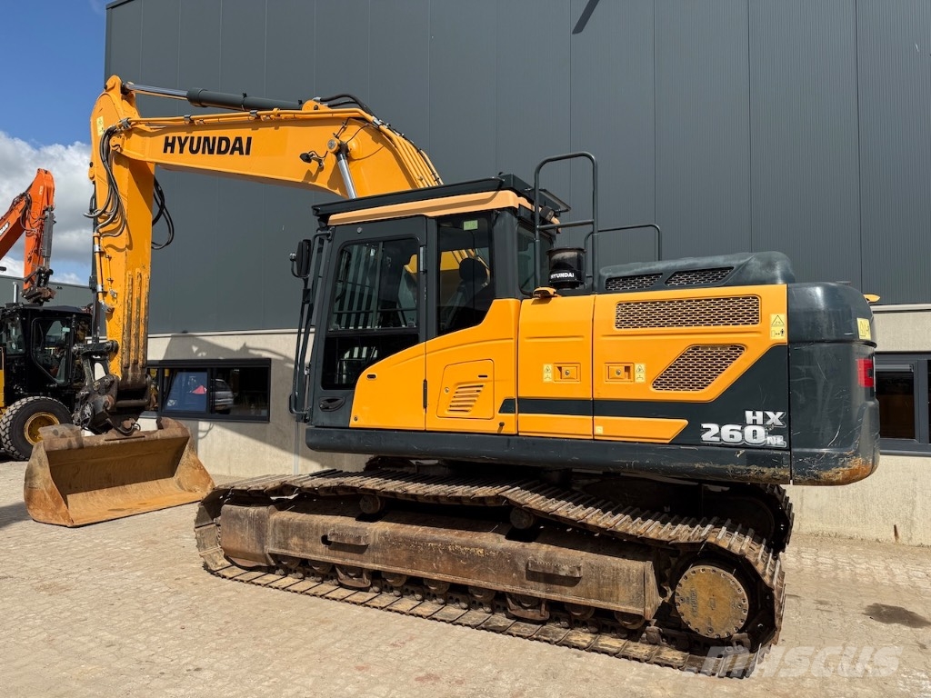 Hyundai HX 260 NL - HX 260 L - HX 220 L - HX 300 L Bagri goseničarji