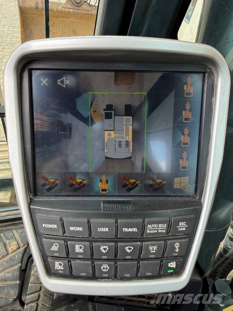 Hyundai HX 260 NL - HX 260 L - HX 220 L - HX 300 L Bagri goseničarji