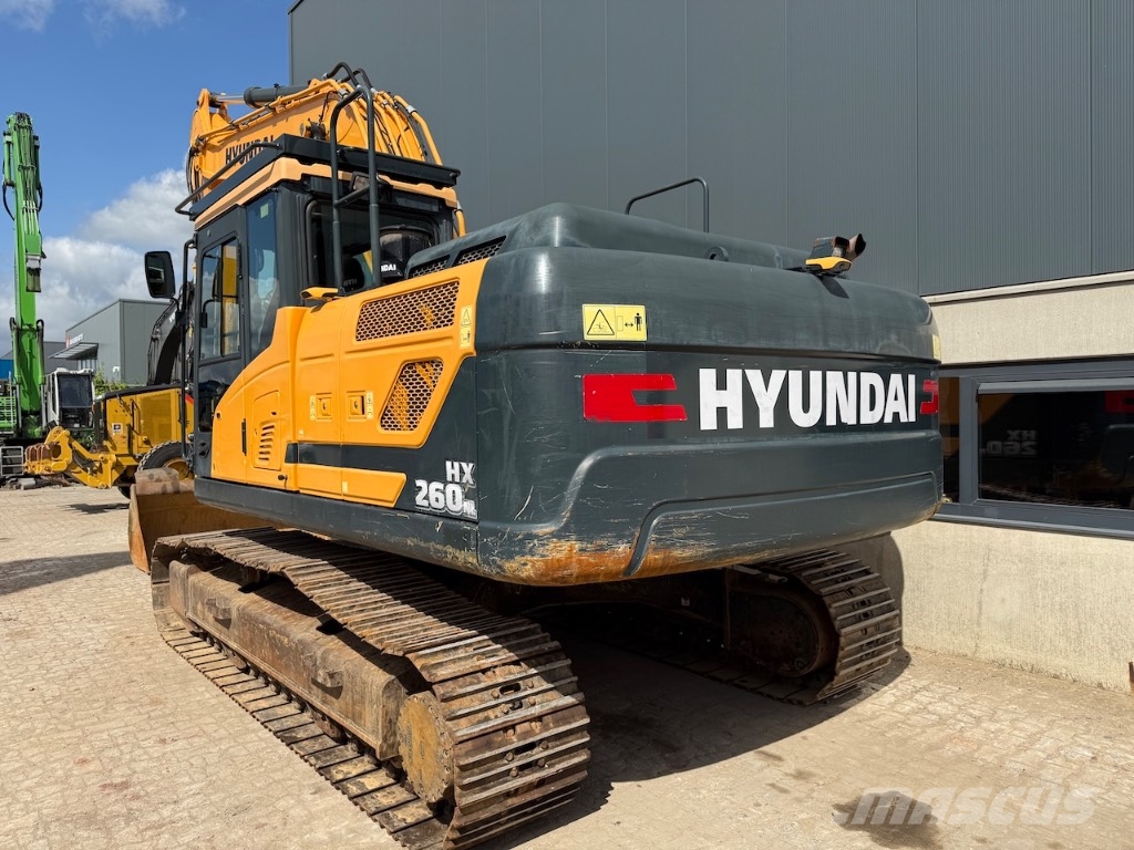 Hyundai HX 260 NL - HX 260 L - HX 220 L - HX 300 L Bagri goseničarji