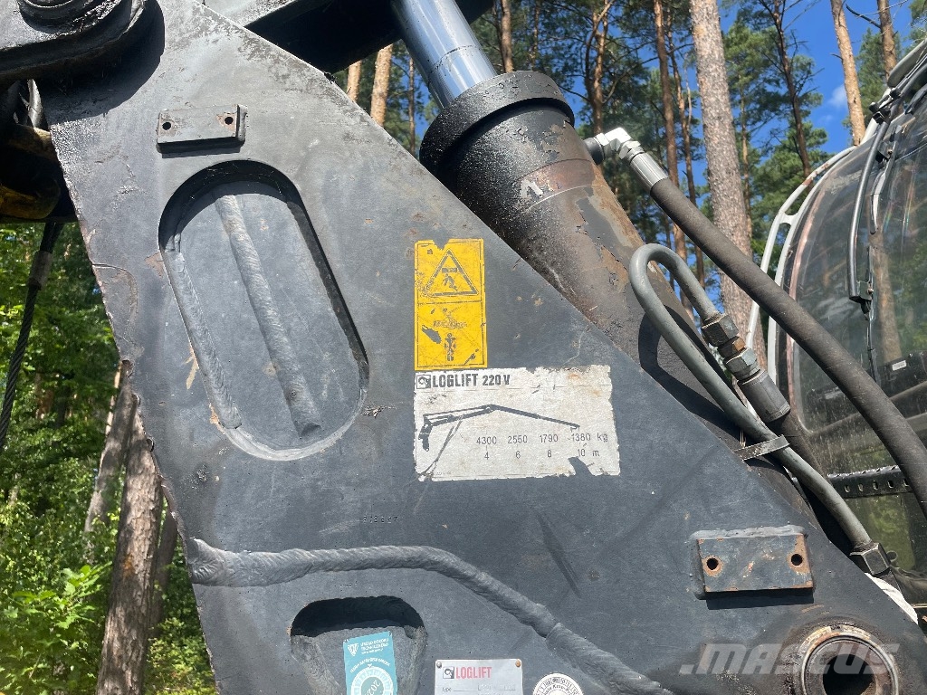 Logset Harvester 8H TH65 głowica części loglif V220 Harvester