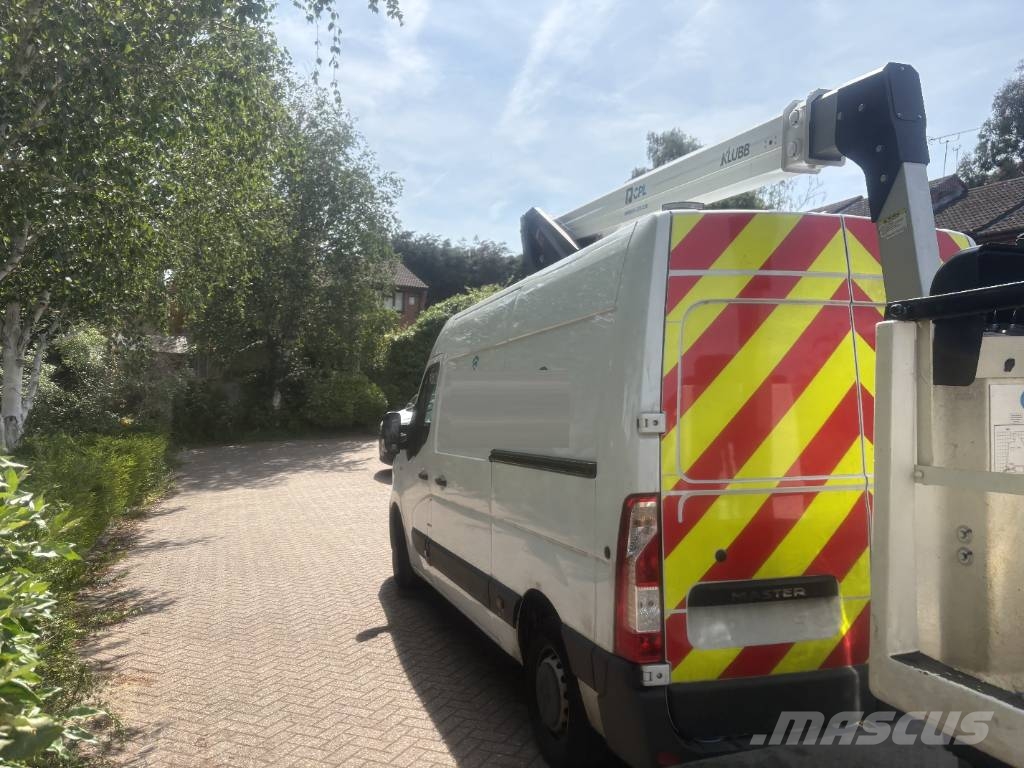 Renault Master 2.3 DCI with KLUBB KL32 12.5m Boom Auto korvtõstukid