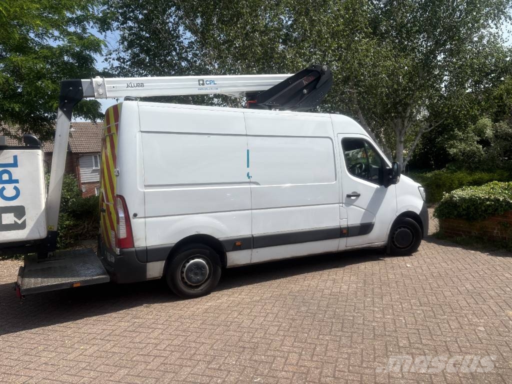 Renault Master 2.3 DCI with KLUBB KL32 12.5m Boom Auto korvtõstukid