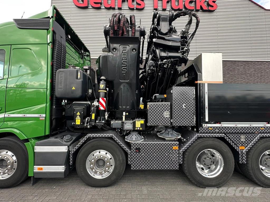 Volvo FH 540 10X4 TREKKER-BAKWAGEN + FASSI F 2150+L 816 全路面起重機/吊車