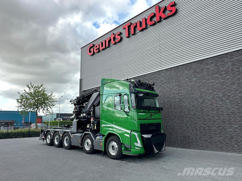Volvo FH 540 10X4 TREKKER-BAKWAGEN + FASSI F 2150+L 816 全路面起重機/吊車