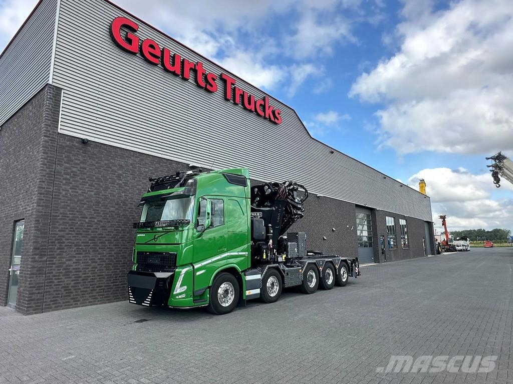 Volvo FH 540 10X4 TREKKER-BAKWAGEN + FASSI F 2150+L 816 全路面起重機/吊車