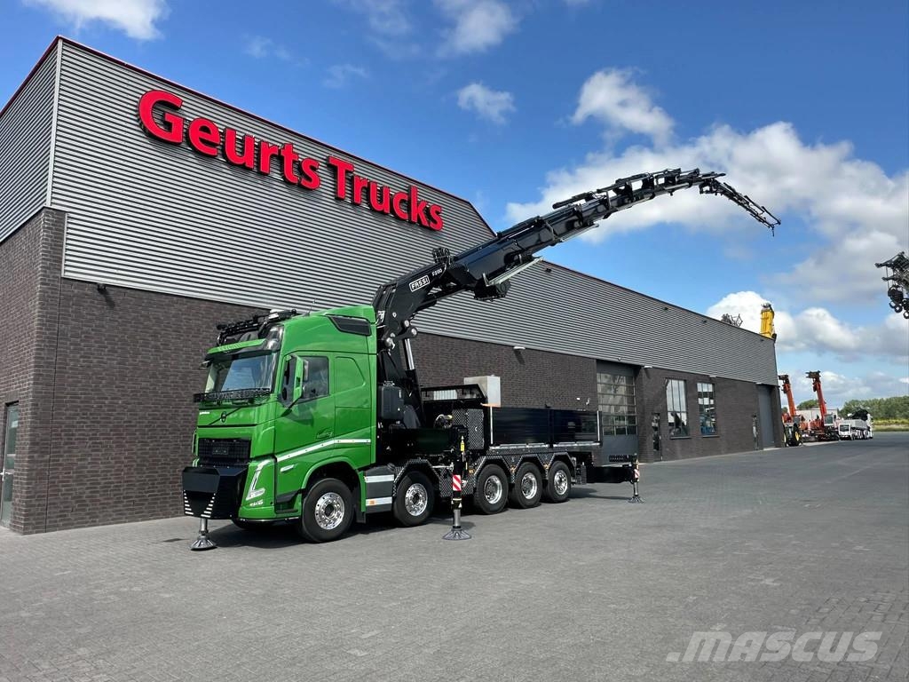 Volvo FH 540 10X4 TREKKER-BAKWAGEN + FASSI F 2150+L 816 全路面起重機/吊車