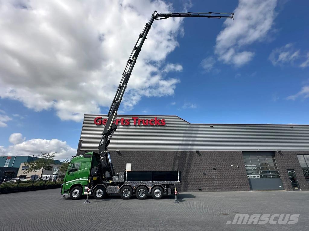 Volvo FH 540 10X4 TREKKER-BAKWAGEN + FASSI F 2150+L 816 全路面起重機/吊車