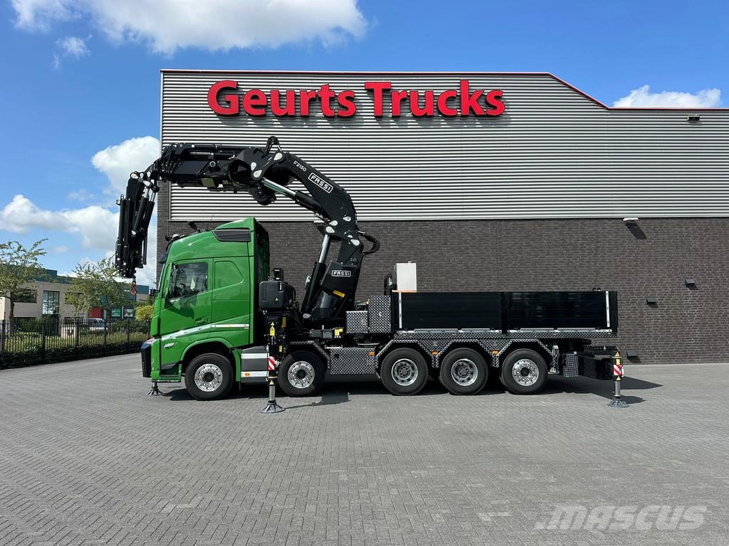 Volvo FH 540 10X4 TREKKER-BAKWAGEN + FASSI F 2150+L 816 全路面起重機/吊車