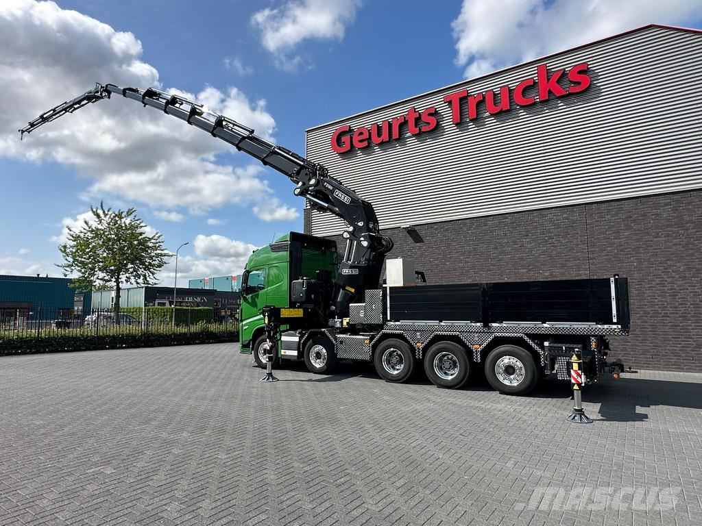 Volvo FH 540 10X4 TREKKER-BAKWAGEN + FASSI F 2150+L 816 全路面起重機/吊車