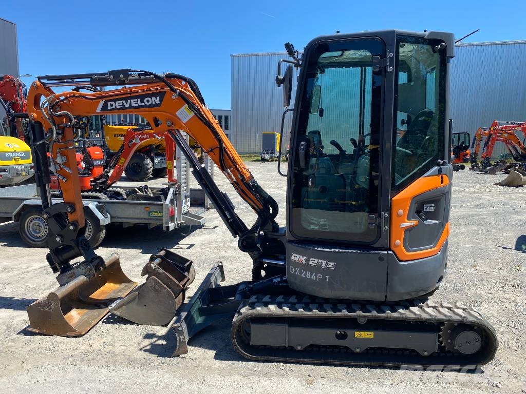 Develon Kurzheckbagger DX 27 Z-7 Kabine حفارات زحافة