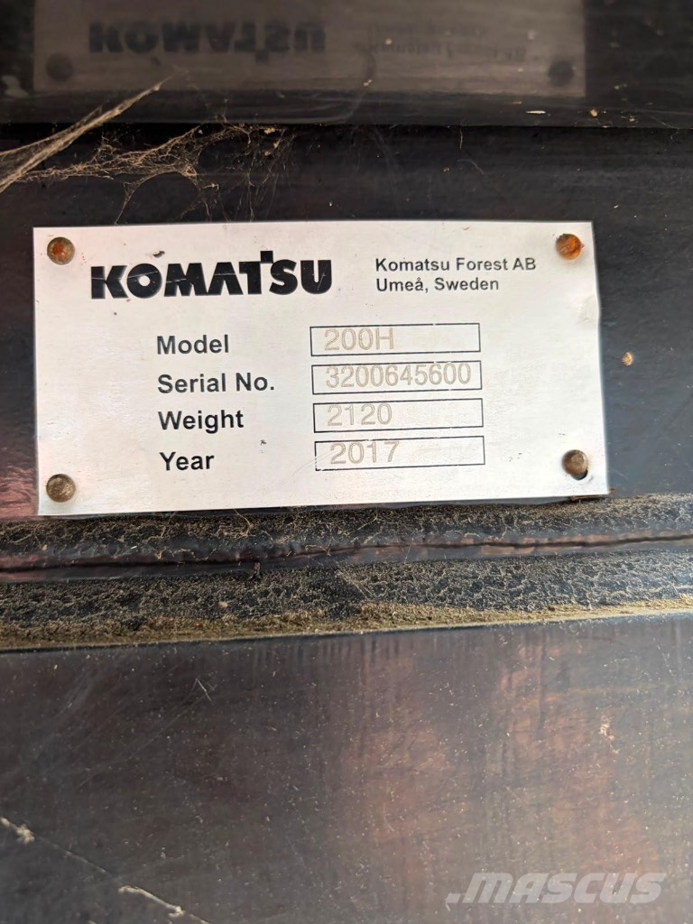 Komatsu 911.6 Harversteri