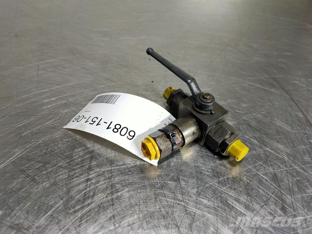 CAT 928G-Hydac KHB3K-G1/2-Ball valve/Kugelhahn Hidravlika