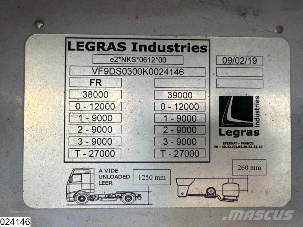 Legras Walking floor Schuifvloeropleggers