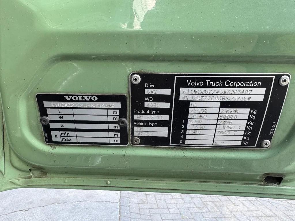 Volvo FM 410 6X2 EURO 6 VDL 21T HOOK Horgos rakodó teherautók