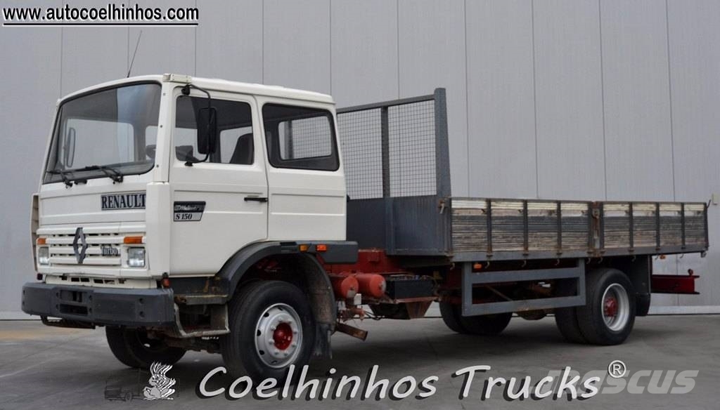 Renault S 150.13 Lastbil med lad/Flatbed