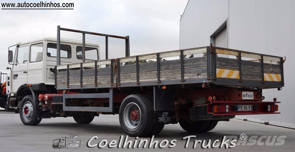 Renault S 150.13 Lastbil med lad/Flatbed