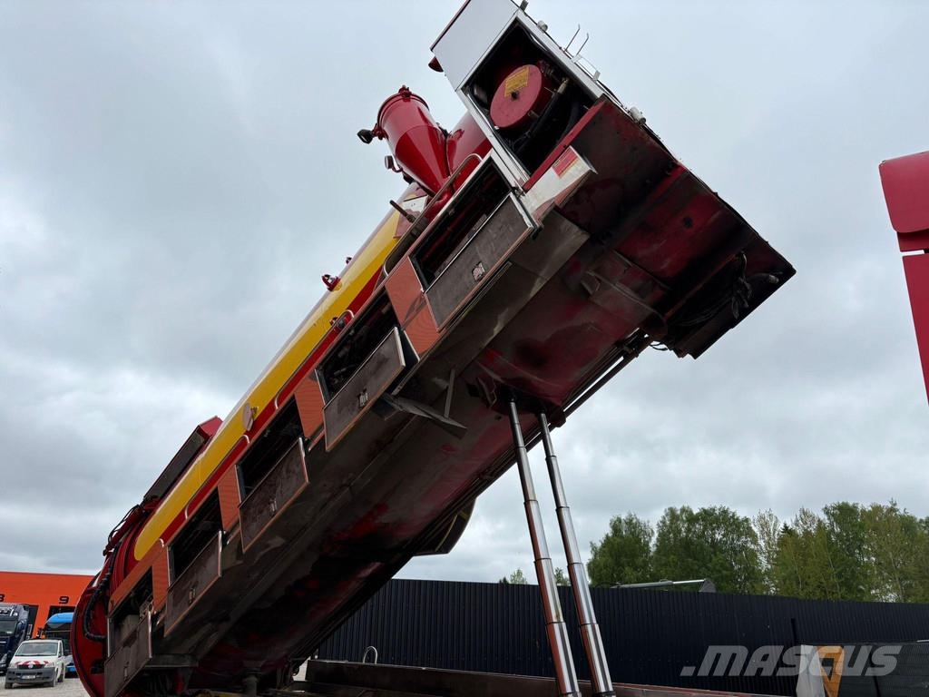 Scania P114 380 ADR / Stainless steel / EUR MARK Paine-/imuautot